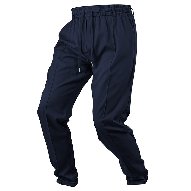 Herren Sporty Joggingbukser med elastisk linning og praktiske sidelommer Stilla