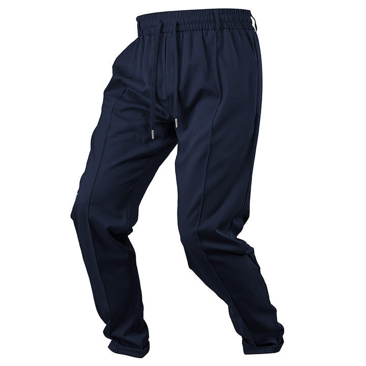 Herren Sporty Joggingbukser med elastisk linning og praktiske sidelommer Stilla