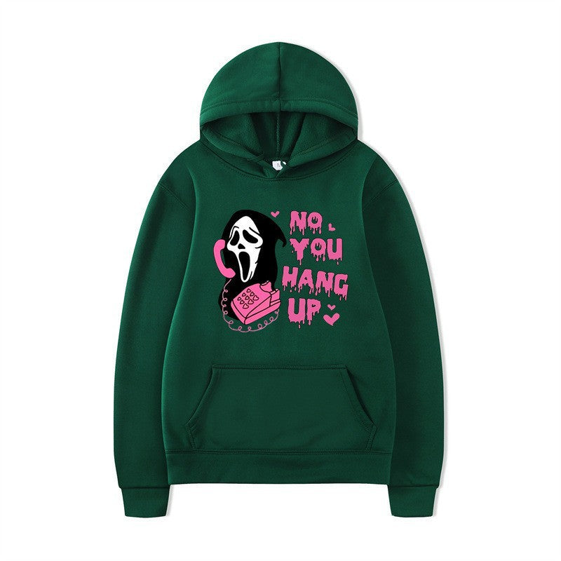Kvindernes hoodie med kreativt popkulturmotiv Skovae