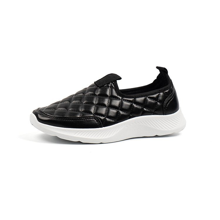 Dame Slip-On Sneakers med moderne quilt design og skridsikker sål Stilla