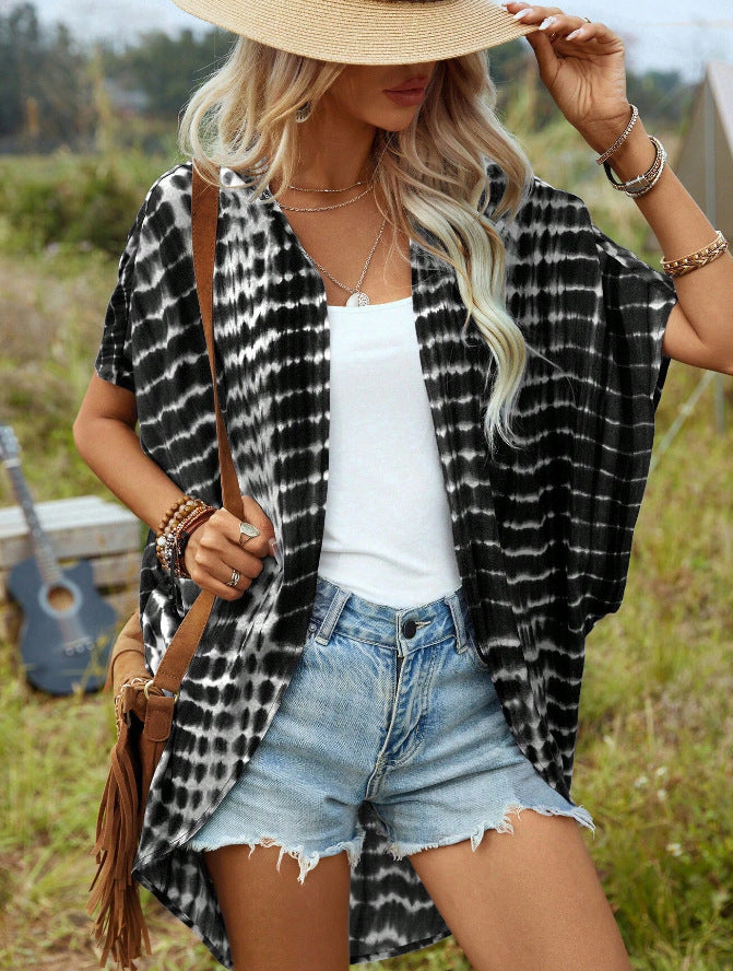 Letchado Dame Tie-Dye Kimono Stilla