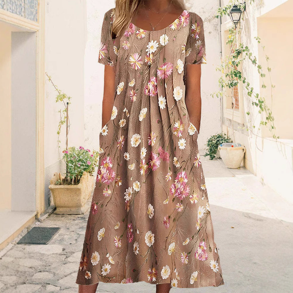 Dame sommermaxikjole Stilla