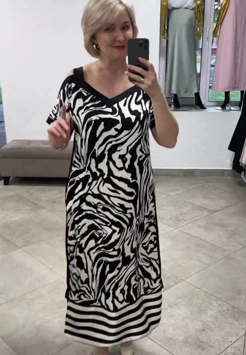 Stilla | Elegant Lang Maxi Kjole