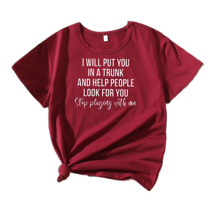 Kvinder Legesyg Grafik T-shirt Stilla