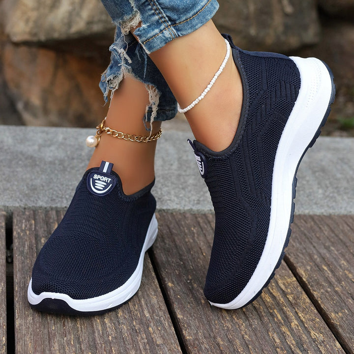 Dame Sporty Slip-On Sneakers Stilla
