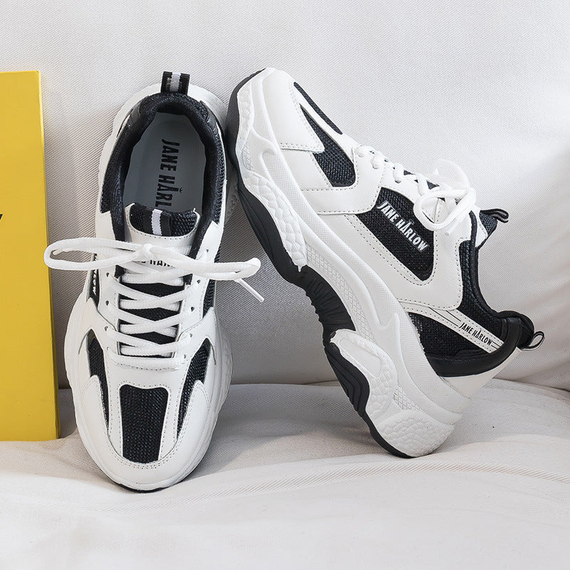 Dame Sporty Sneakers med åndbart mesh-overflade og skridsikker sål Stilla