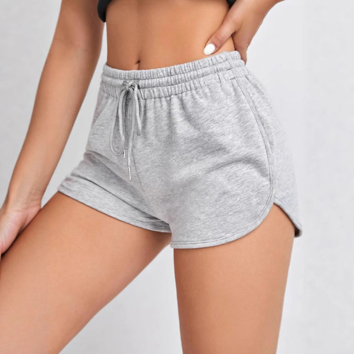 Dame behagelige fritidsshorts med elastisk bælt og justeringssnor Stilla