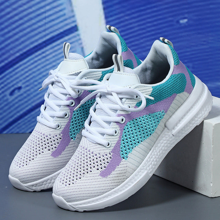 Dame Åndbare Sneakers med fleksibelt Overmateriale og højelastisk Såle Stilla