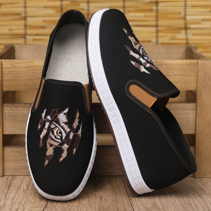 Femme Kunstnerisk Bestikket Slipper Sneakers Stilla