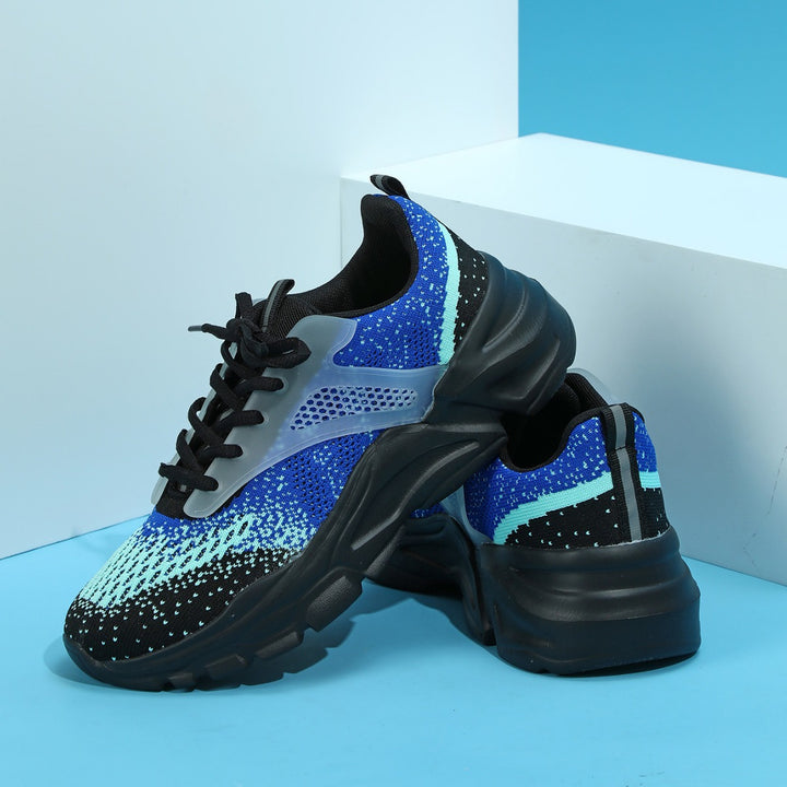 Dame Sporty løbe- og fritidssneakers med højdæmpende såleprofil og åndbart overmateriale Stilla