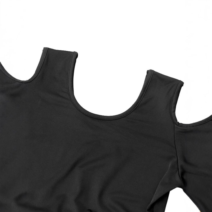 Dame Maxi-Kjole med elegante Cut-Out-ærmer Stilla