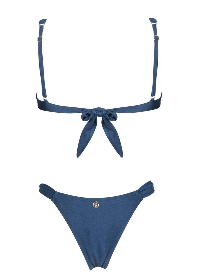 Dame Bikini-sæt med polstrede skåle og raffinerede detaljer Stilla