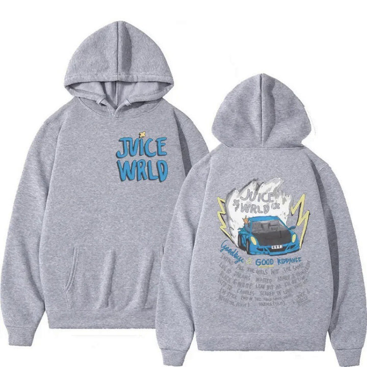 Kvinders hoodie med kreativ grafisk design og komfortabel pasform Skovae