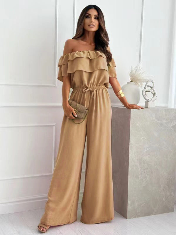 Frau Rüsch Off-Shoulder Bred Ben Jumpsuit Stilla