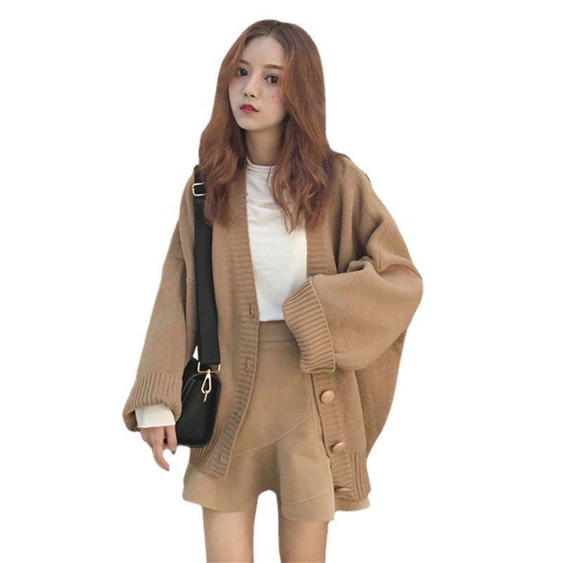 Kvinders Oversized Strik Cardigan Stilla