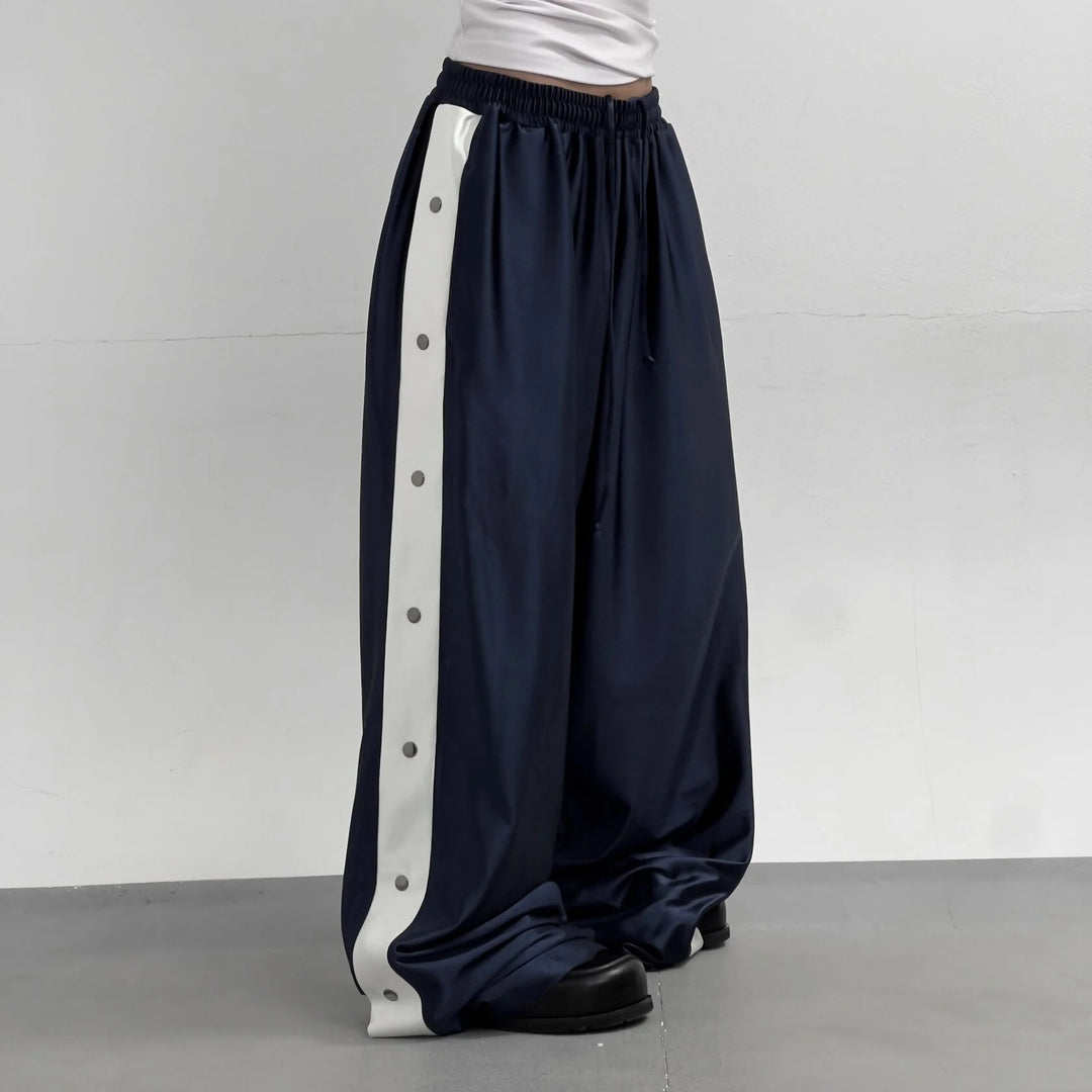 Damer Sporty Snap Button Bukser Skovae