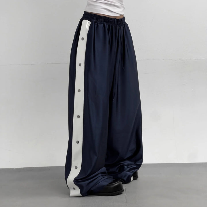 Damer Sporty Snap Button Bukser Skovae