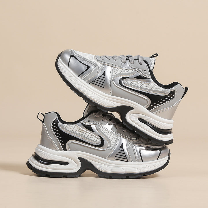 Dame Sport Sneakers med innovativt dämpningssystem og åndbar mesh-overflade Stilla