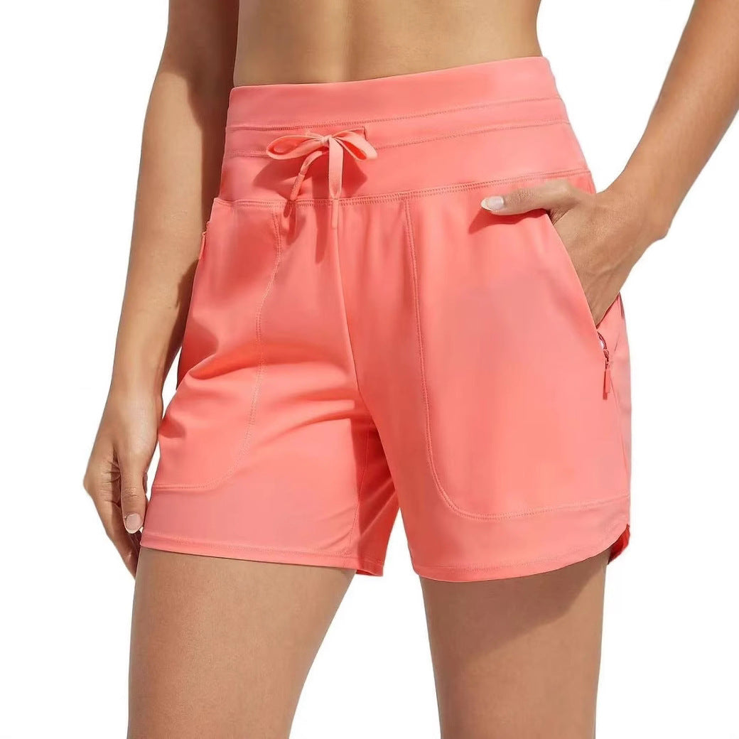 Dame Performance aktive shorts med integreret boxershorts-fôr Stilla