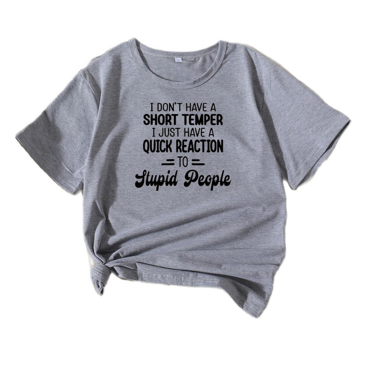 Kvinder sjovt citat T-shirt Stilla