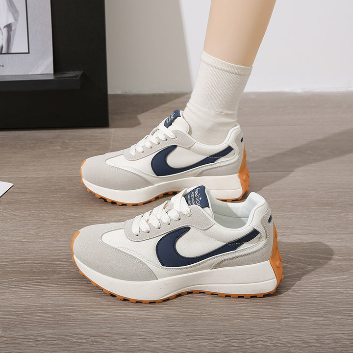 Dame Sporty Sneakers med dæmpende sål og åndbare materialer Stilla