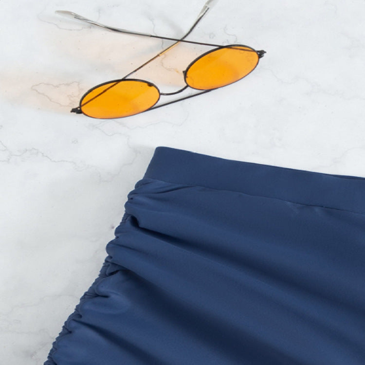 Dame Sporty Bade Shorts med raffineret flæse design Skovae