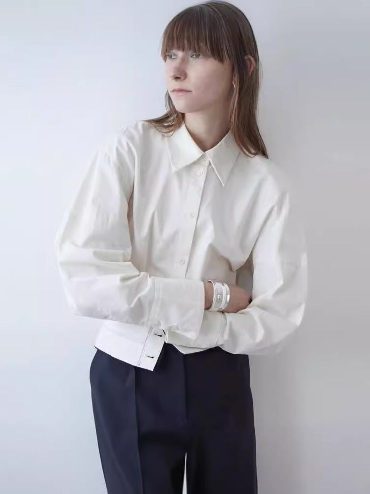 Damer elegant bluse med oversized snit og kvalitetsdetaljer Stilla