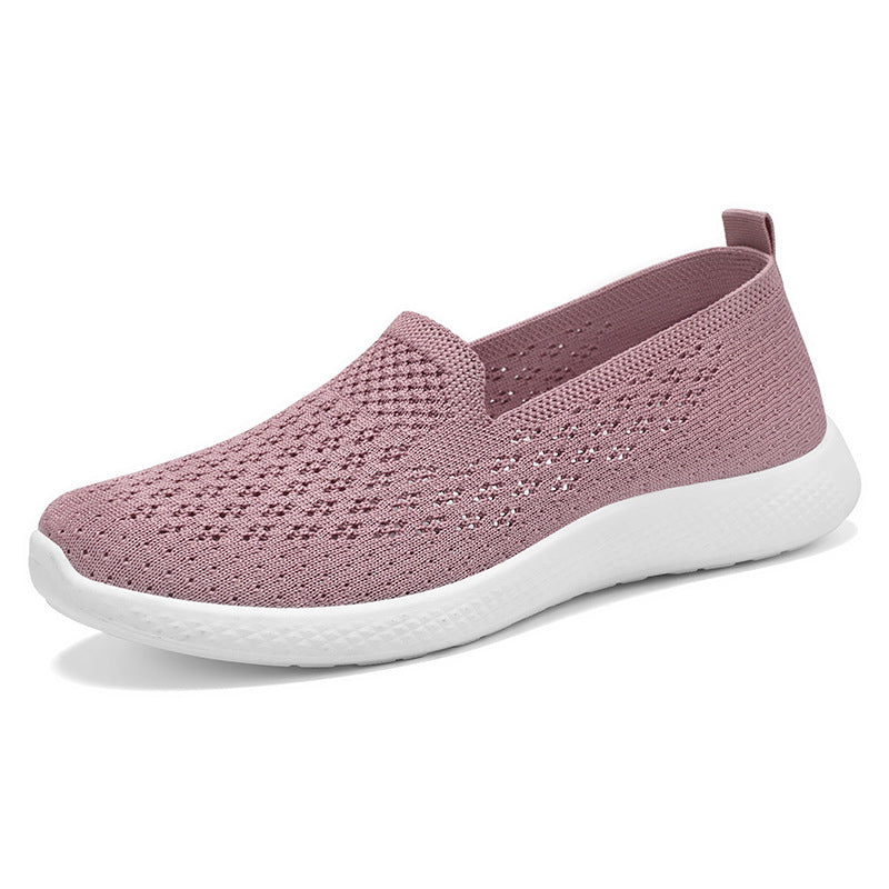 Dame Åndbar Slip-On Løbesko med fleksibelt Mesh-Overmateriale Stilla