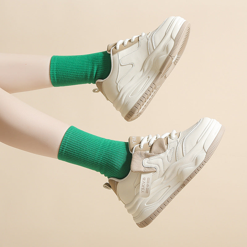 Dame Sporty Lifestyle Sneakers med slidstærkt overmateriale og polstret sål Stilla