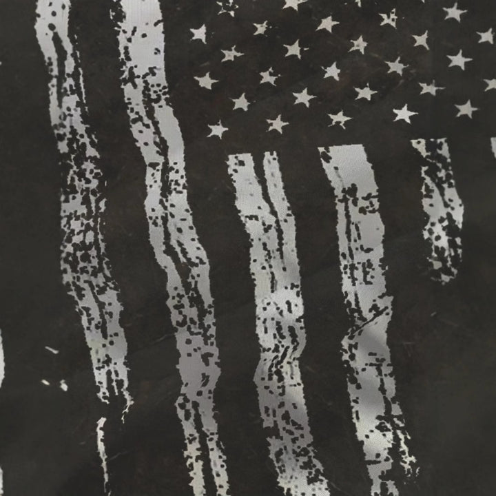 Herrer T-shirt med kreativ Yellowstone-motiv og skulderdetaljer Stilla
