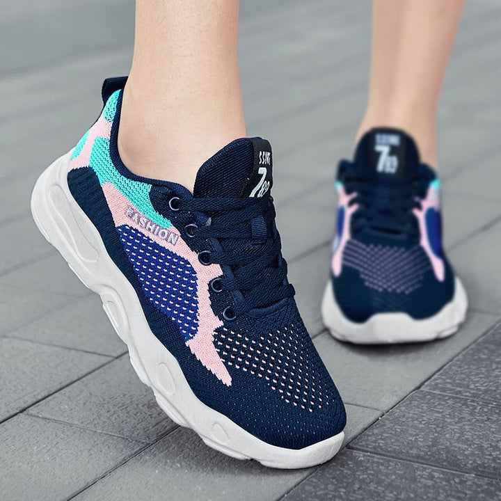 Dame Sporty Fritids-Sneakers med let dæmpning Stilla
