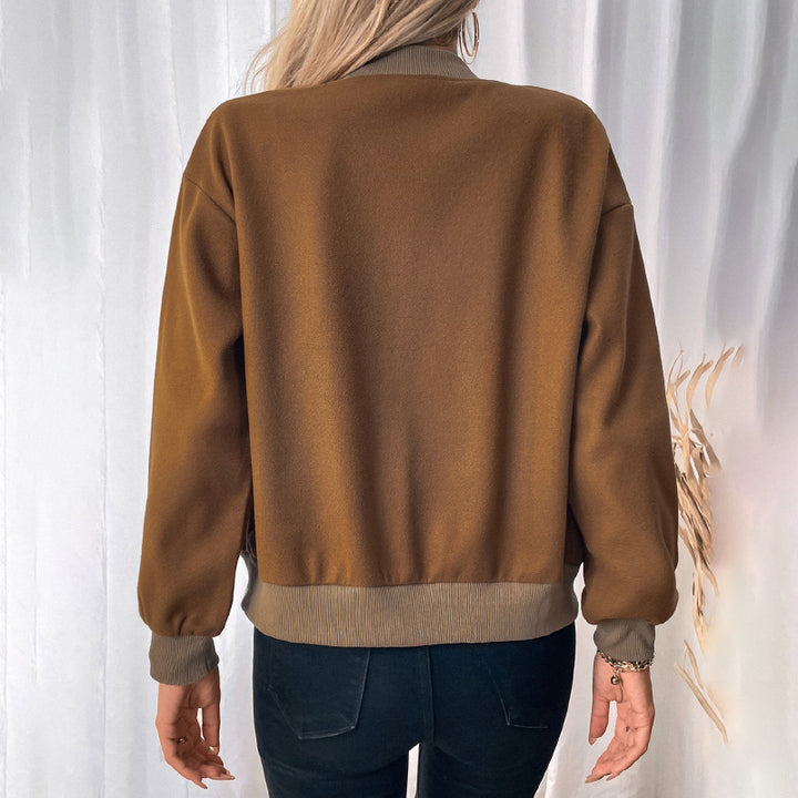 Dame Sporty Collegejakke Stilla