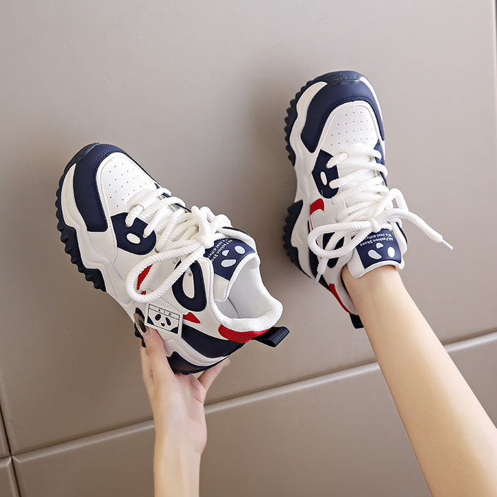 Dame Chunky Sneakers i moderne design med slidstærkt overmateriale og skridsikker sål Stilla