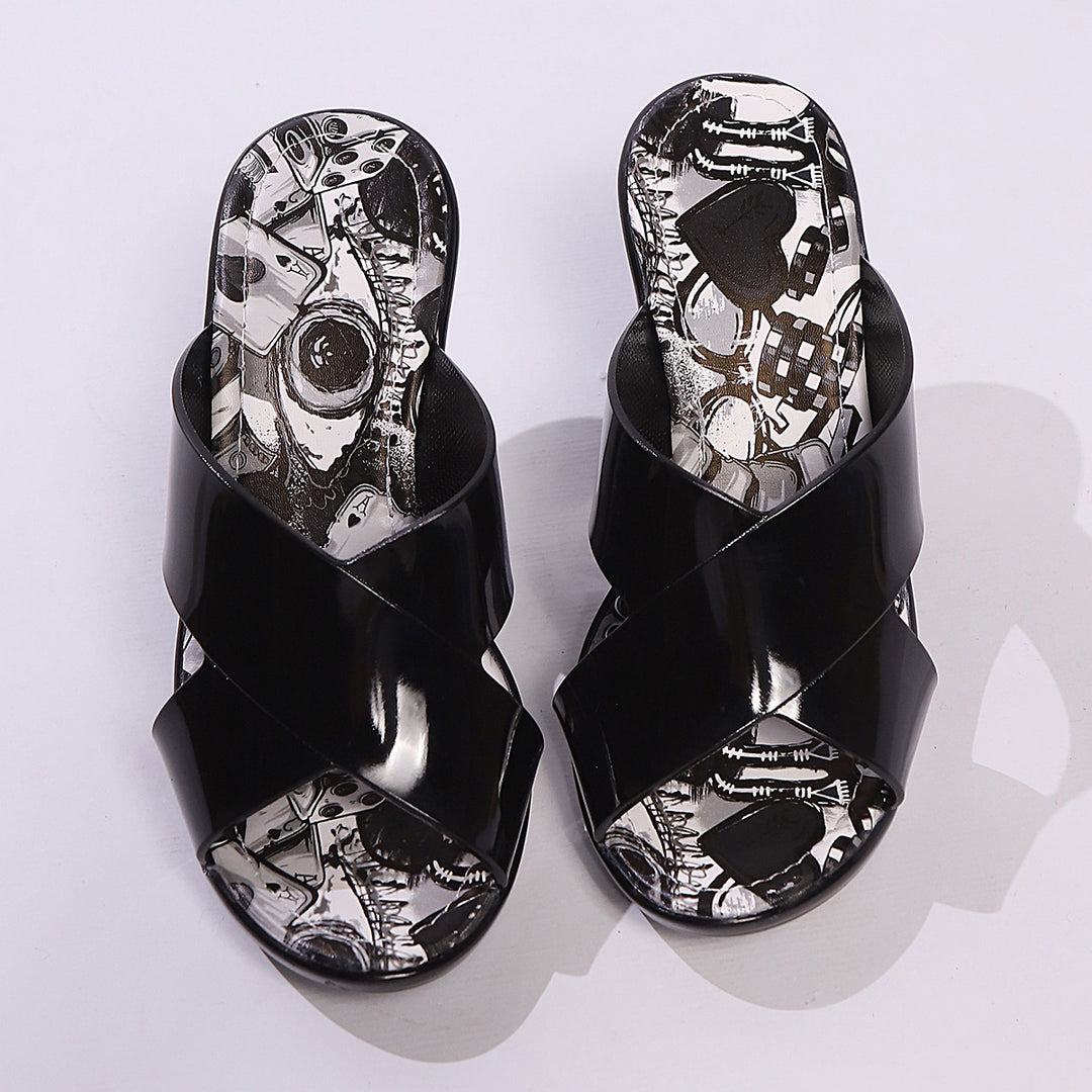 Dame Wedge-sandaler med moderne snit og anatomisk fodseng Stilla