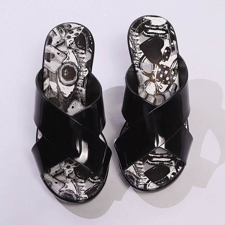 Dame Wedge-sandaler med moderne snit og anatomisk fodseng Stilla
