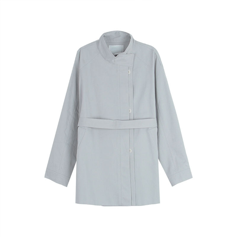 Dame Oversized Trenchcoat med fashionable detaljer Stilla