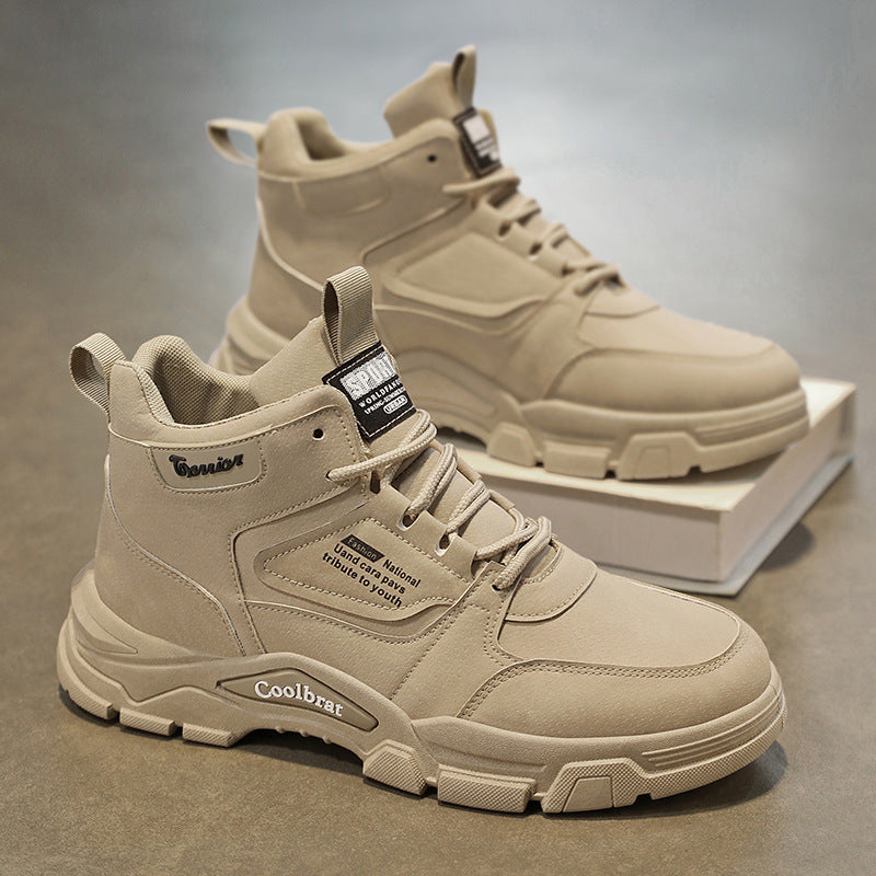 Femme Rugged High-Top Utility Sneakers Stilla