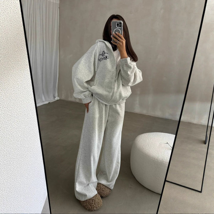 Kvinders Behagelige Hoodie og Casual Joggingsæt Stilla