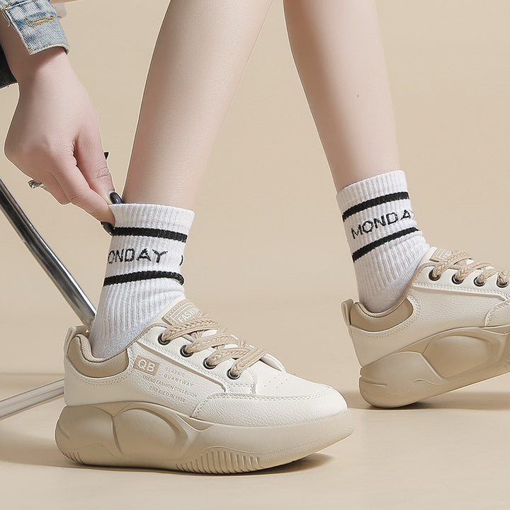 Dame Sporty Sneakers med støddæmpningssystem og ultralet sål Stilla