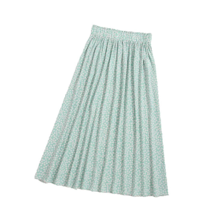 Dame Floral Print Maxi Skørt Stilla