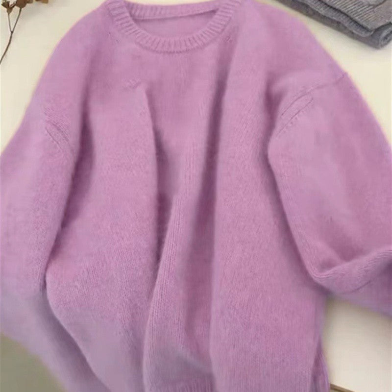 Damer Cozy Sweater lavet af fin strikblanding Stilla