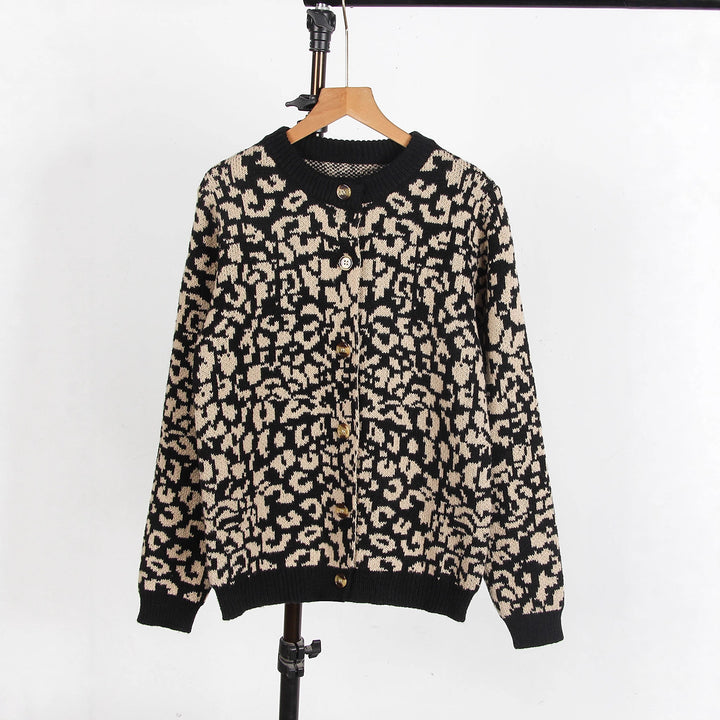 Kvinders afslappet dyreprint sweater Stilla