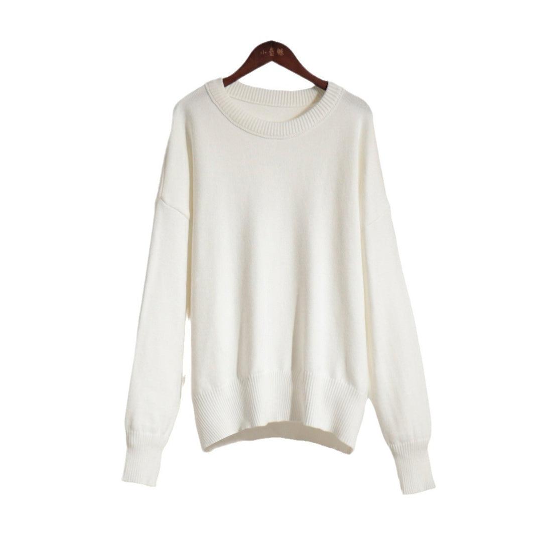 Kvinders oversized sweater med tekstureret strikmønster Stilla