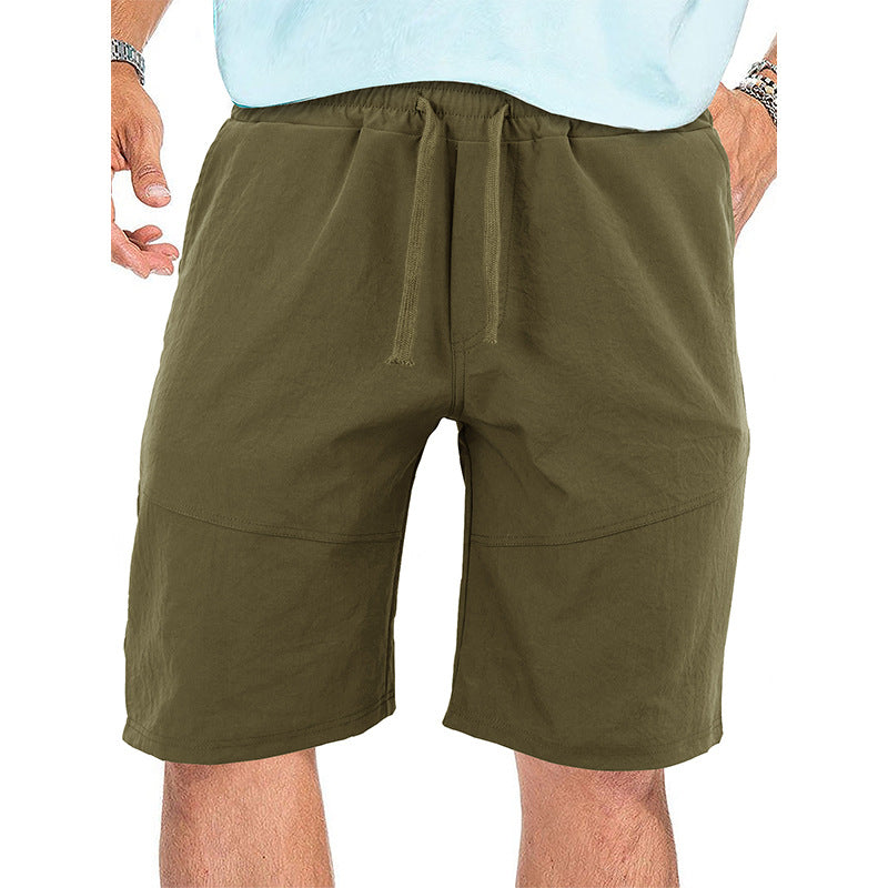 Herrer behagelige Sweatshorts med elastisk talje og praktiske sidelommer Stilla