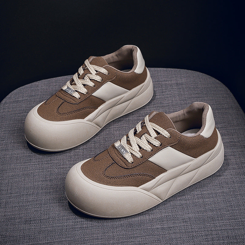Dame mode Sneakers med tyk sål og åndbart overmateriale Stilla