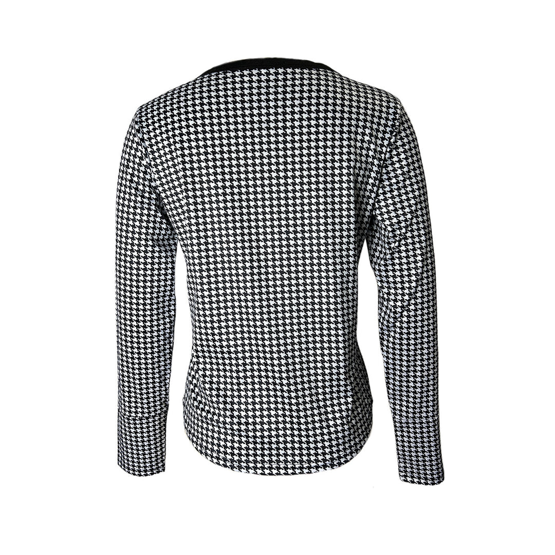 Damer Elegant bluse med original lynlås og to lommer Stilla