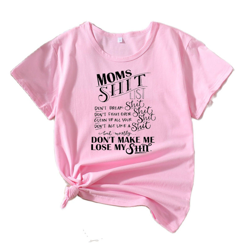 Dame Casual Grafik T-shirt Stilla 1751262401