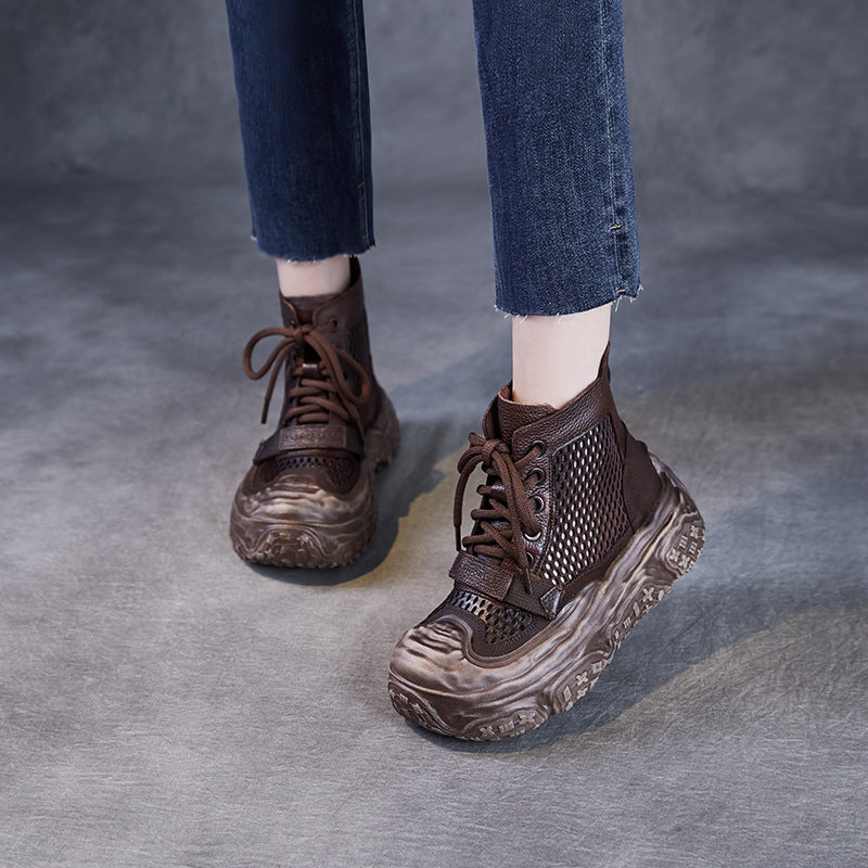 Herrer Åndbare High-Top Sneakers Stilla