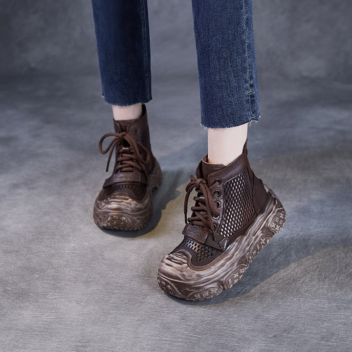 Herrer Åndbare High-Top Sneakers Stilla