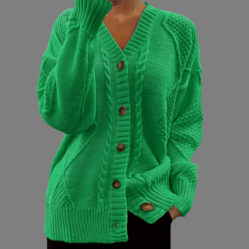 Kvinders cardigan i afslappet oversized stil Stilla